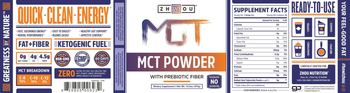 ZHOU MCT Powder with Prebiotic Fiber - supplement