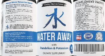 ZHOU Nutrition Water Away - supplement