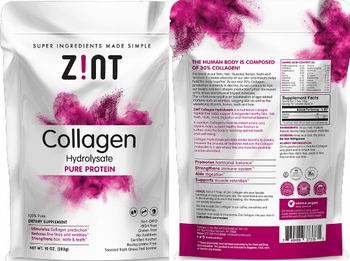 Zint Collagen Hydrolysate - supplement