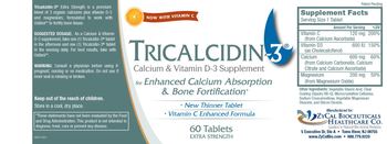 Zycal Bioceuticals Healthcare Tricalcidin-3 Extra Strength - calcium vitamin d3 supplement