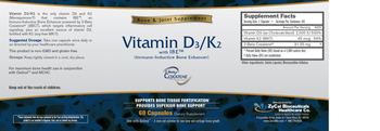 Zycal Bioceuticals Healthcare Vitamin D3/K2 - supplement